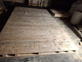 Large custom pallet built to specification
